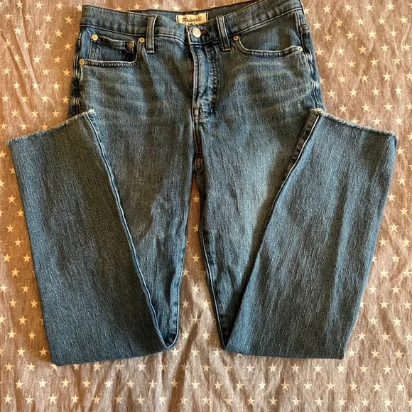 Madewell Tall Mid-Rise Perfect Vintage Jean in Enmore Wash - size 27 T - Picture 3 of 9